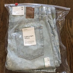 Goodfellow & Co. Lightweight Denim Jeans 34x32 NWT